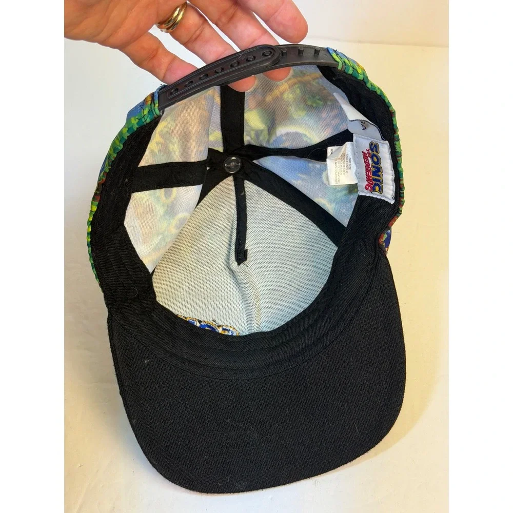 Sonic the Hedgehog Kids Snapback Hat Green Hill Zone Pixel Art Sega Cap